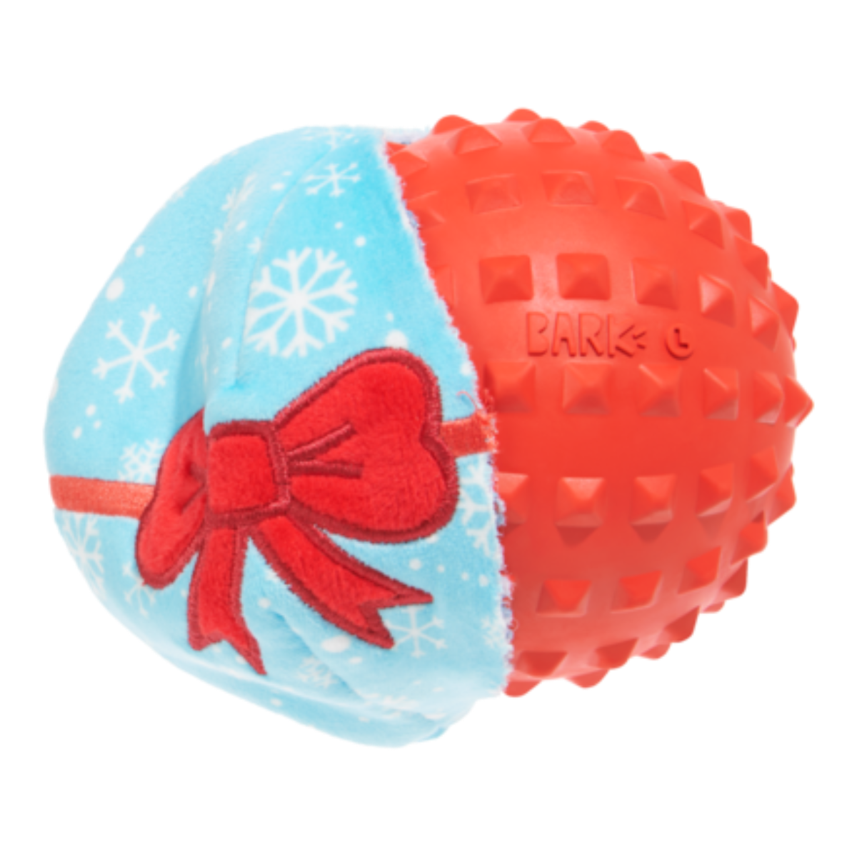 Wripping Pupper Ball Durable Super Chewer 2-in-1 Rip and Reveal Dog Toy