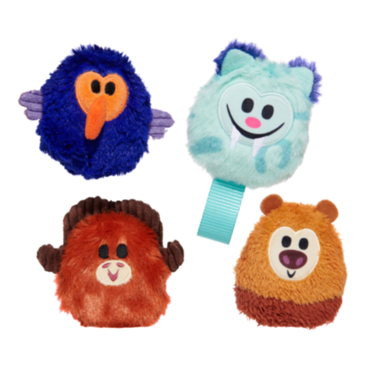 Best Friends Forever Ago Plush Multi-Part Dog Toy