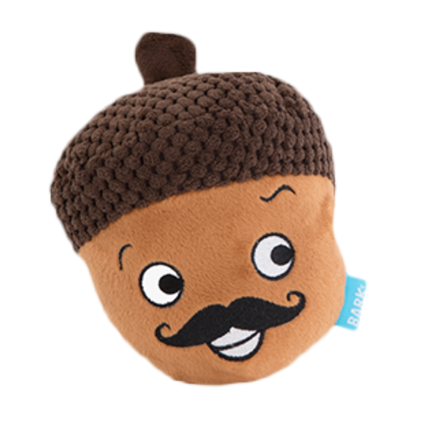 Monsieur Acorn Plush 2-in-1 Rip and Reveal Dog Toy