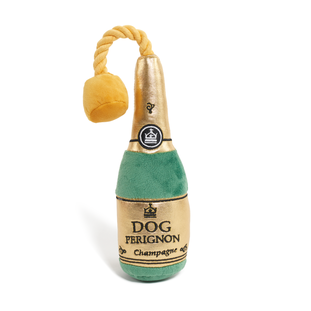 Dog Perignon Plush Tug Dog Toy
