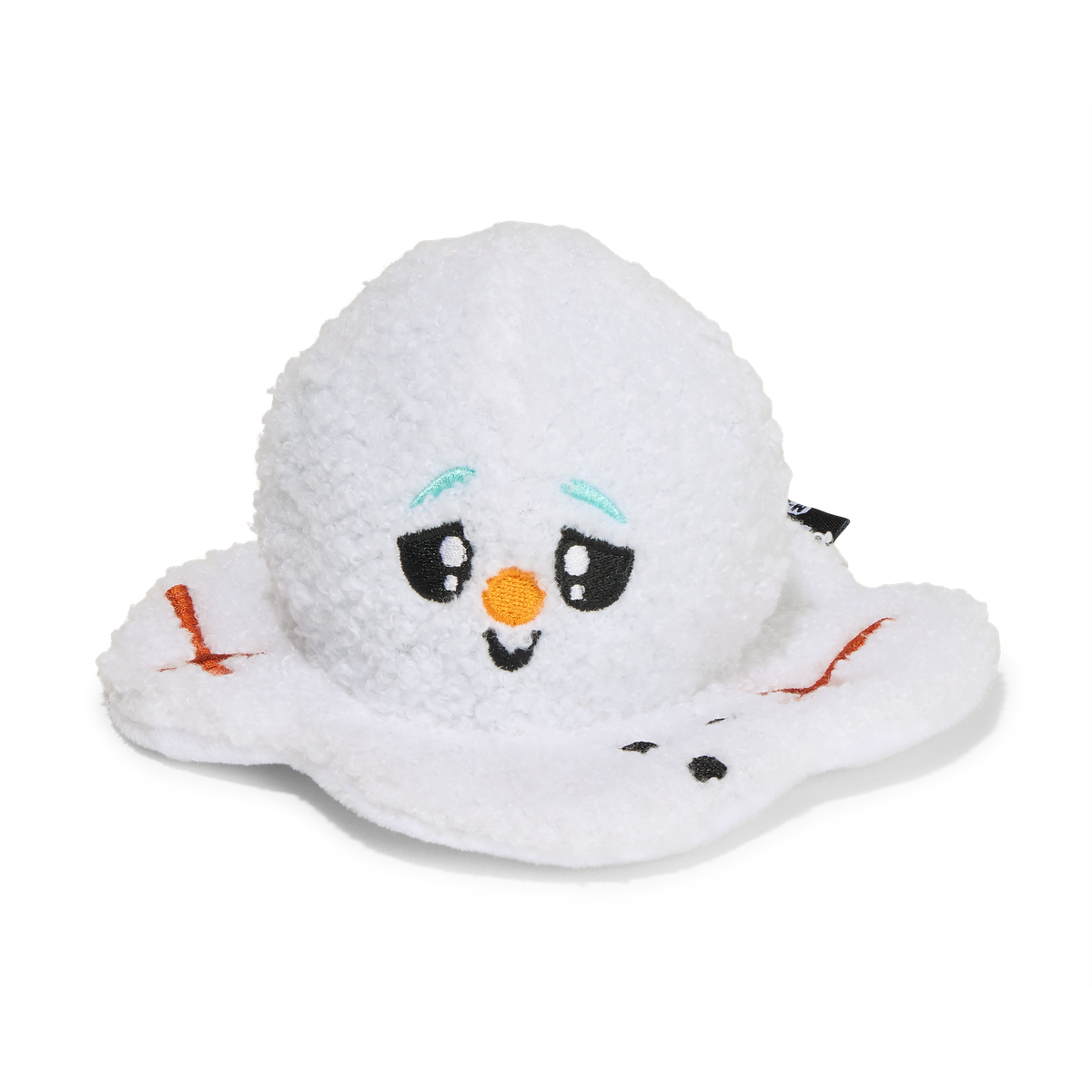Slushy The Snowman Durable Super Chewer 2-in-1 Rip and Reveal Dog Toy