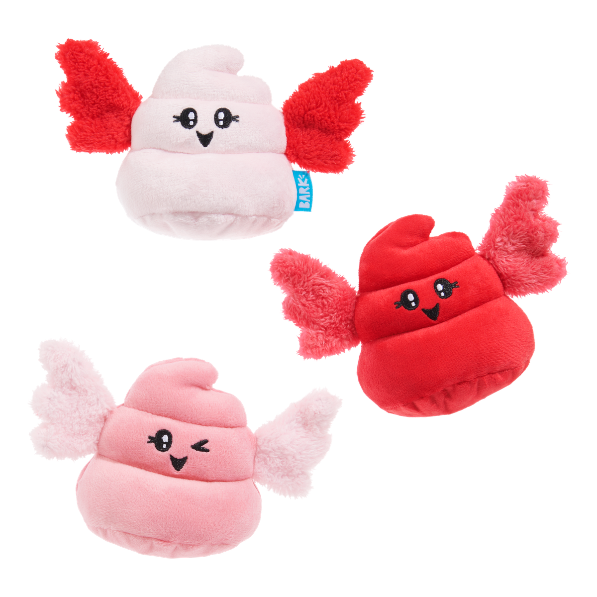 Poopids Plush Multi-Part Dog Toy