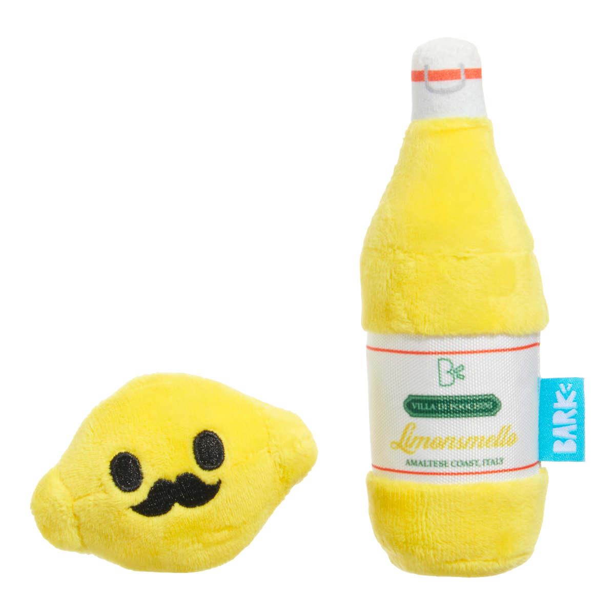 Signore Limoncello Plush Multi-Part Dog Toy