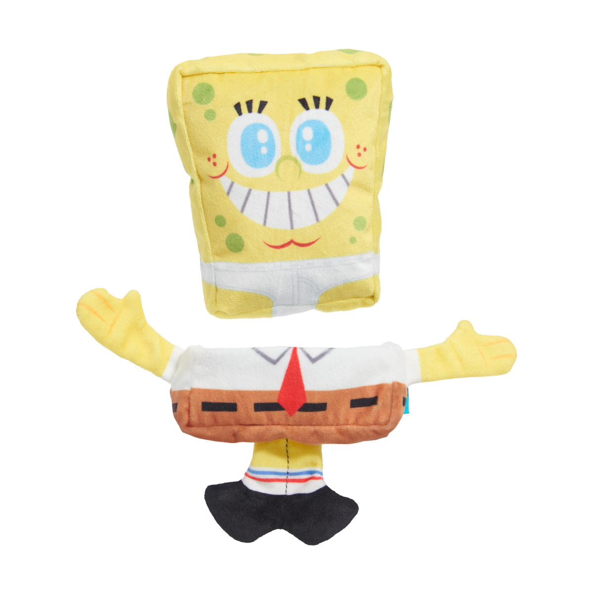 SpongeBob SquarePantsed Plush Multi-Part + Enrichment Dog Toy