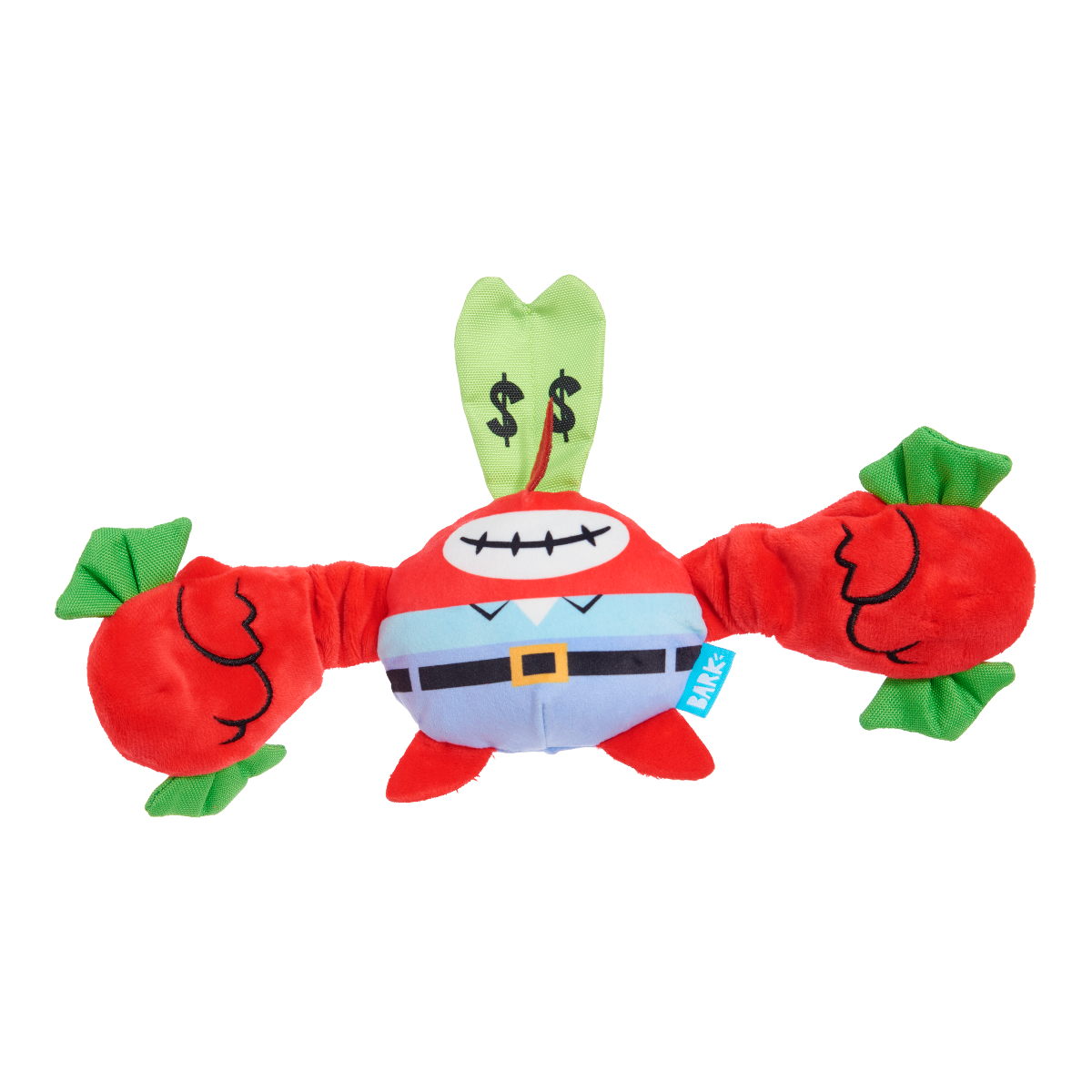 Money-Tugging Mr. Krabs Plush Tug Dog Toy