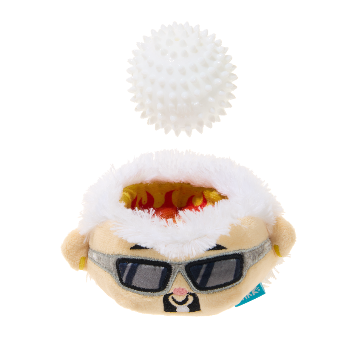 Mayor of Squeakertown Plush Multi-Part + Fetch Dog Toy