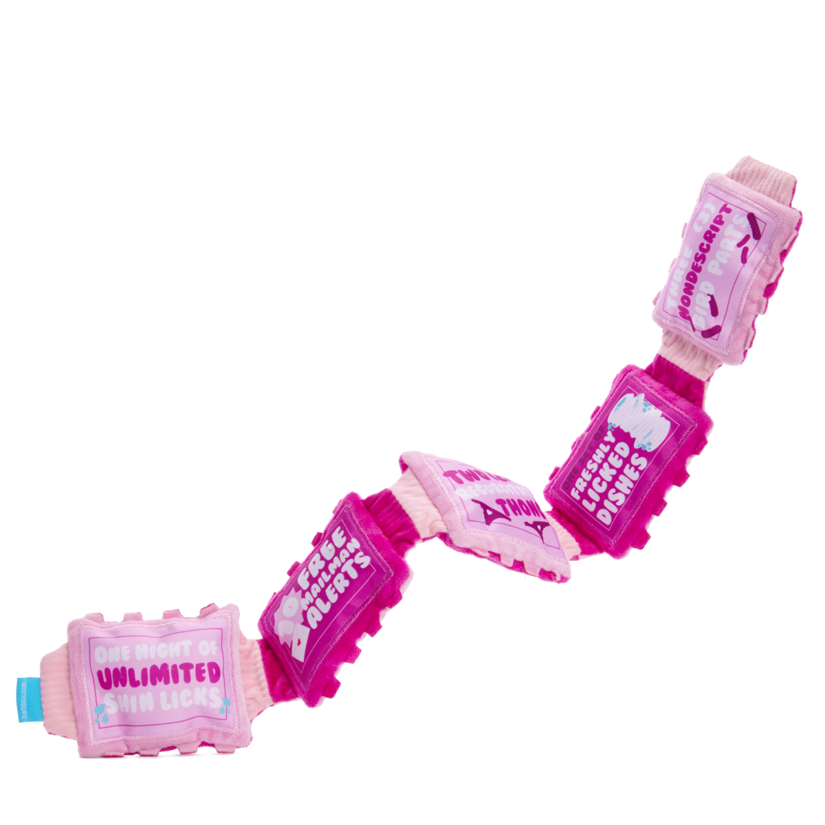 Puppy Love Coupons Plush Tug Dog Toy