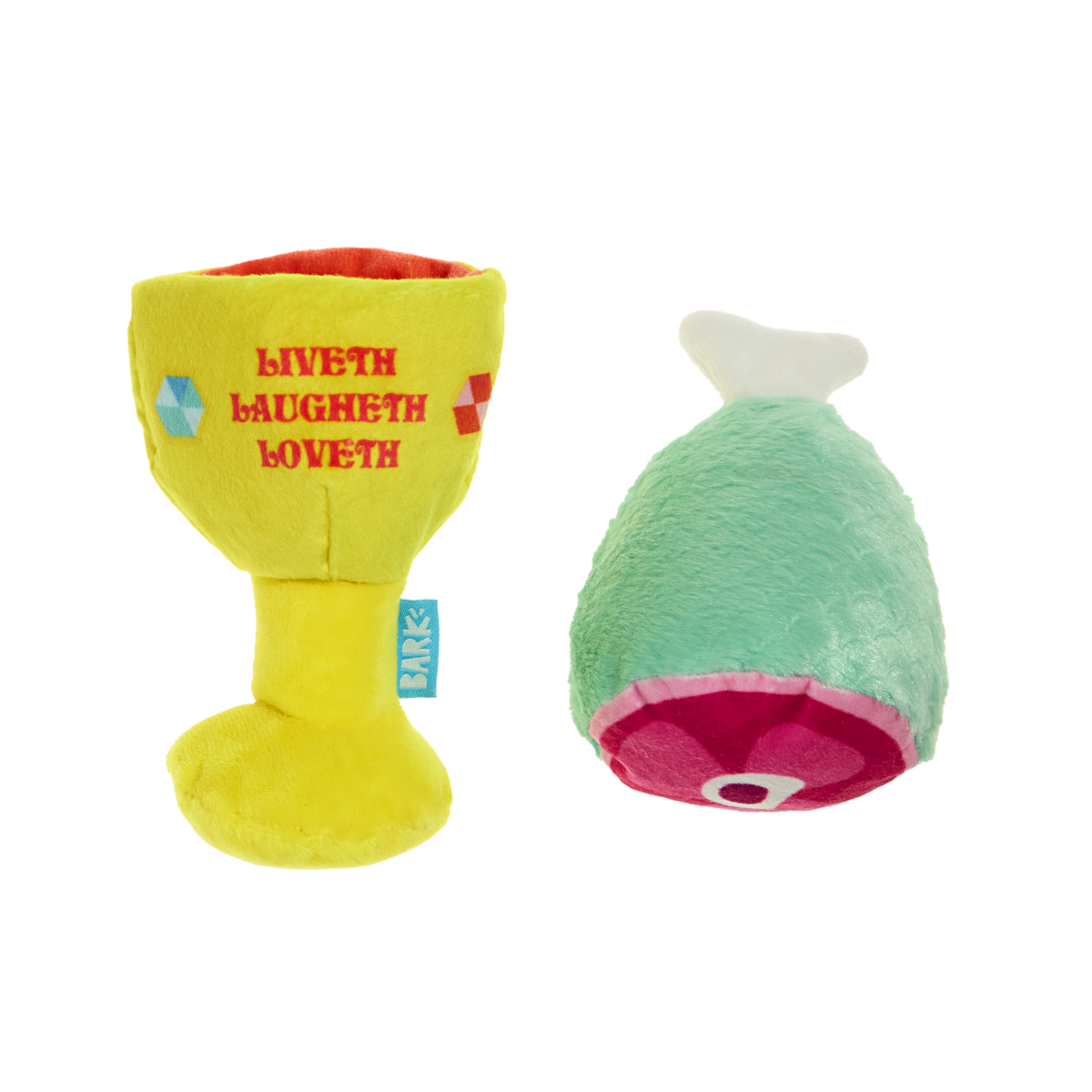 Feast Fetched for a King Plush Multi-Part Dog Toy