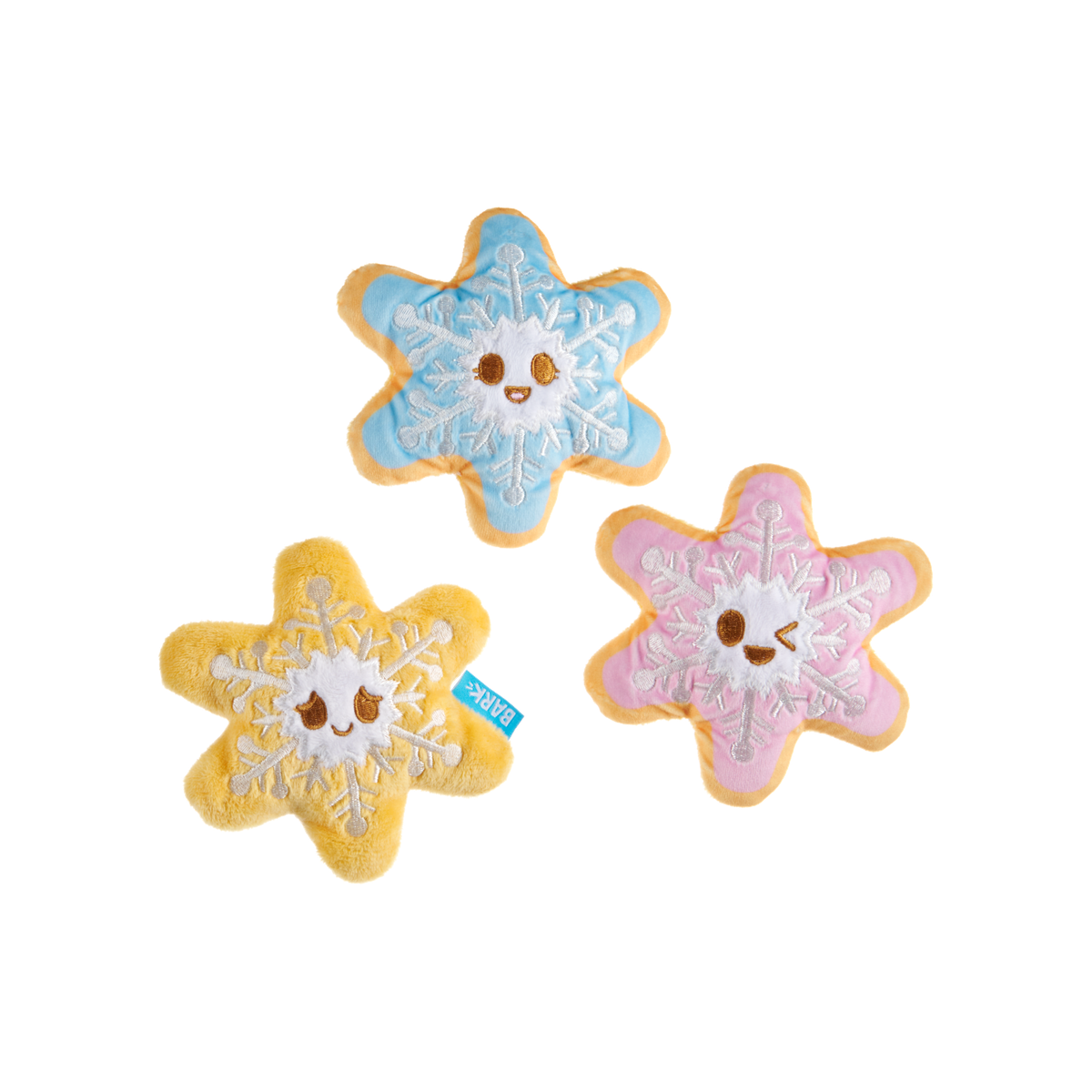 Flake N' Bake Cookies Plush Multi-Part Dog Toy