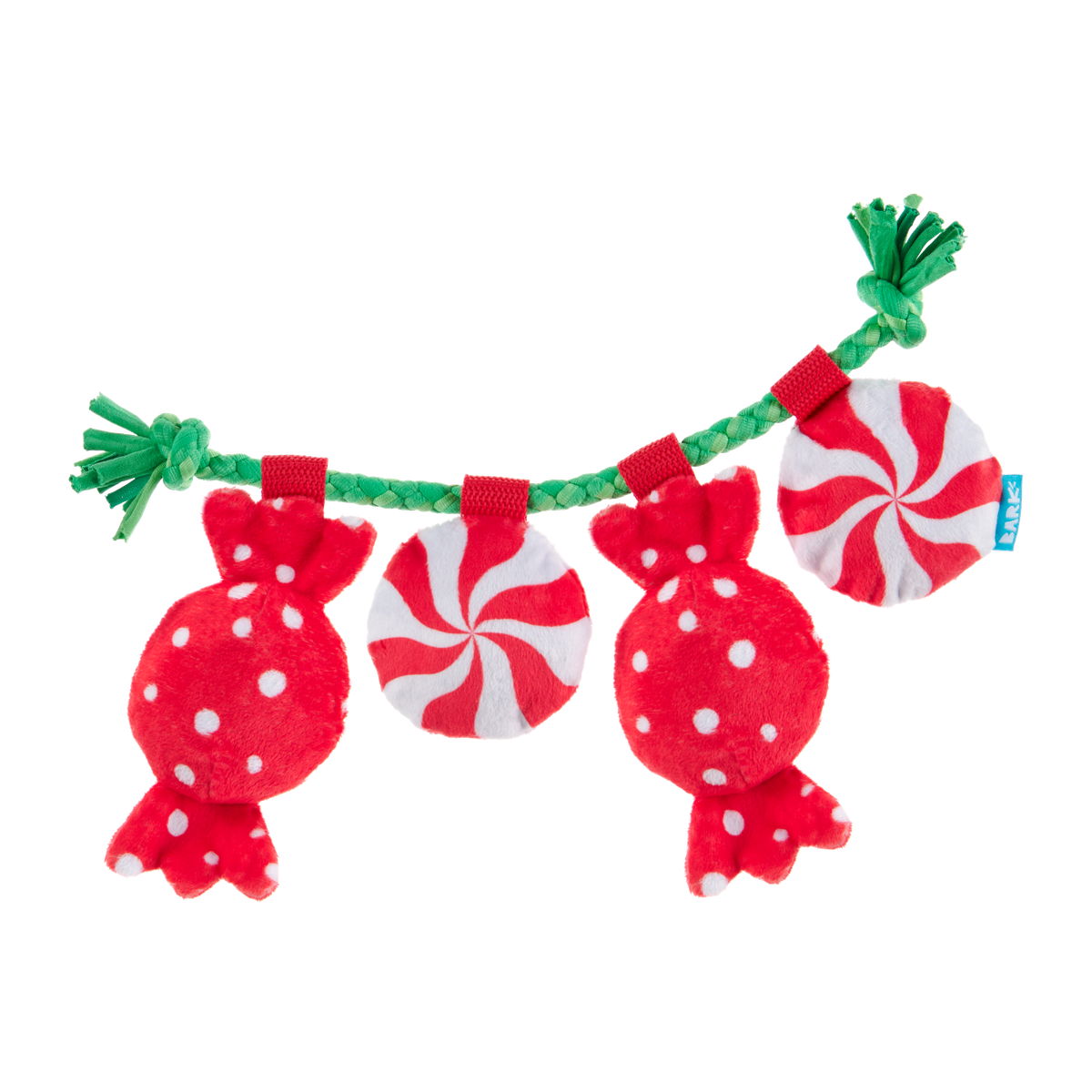Puppermint Sweeties Plush Tug Dog Toy