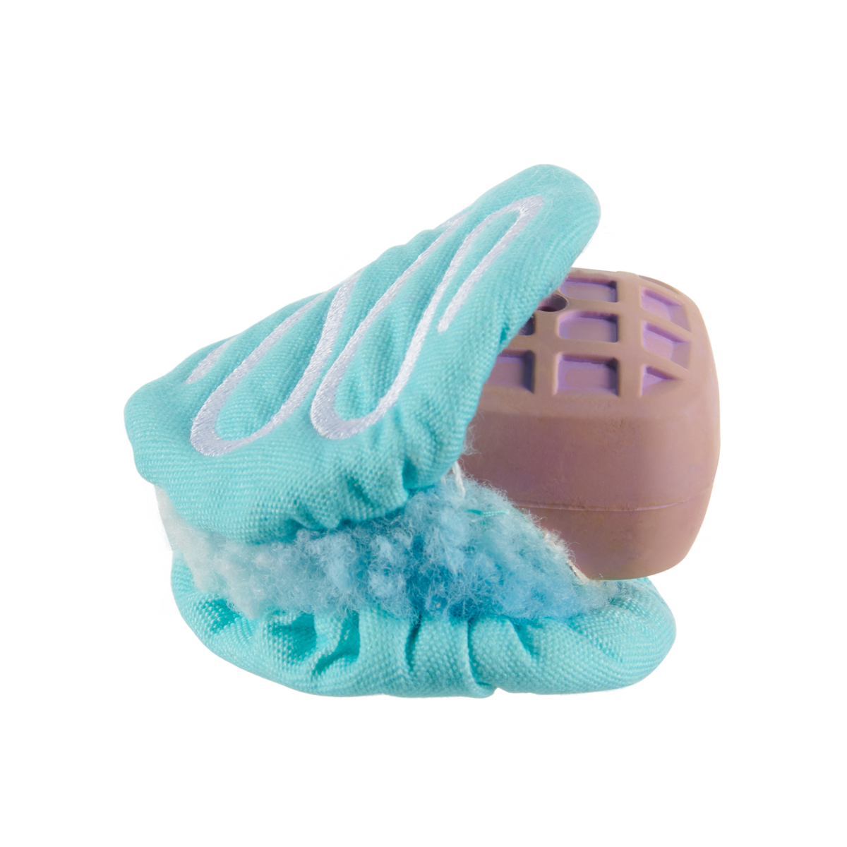 Velvet Blue Smackaroon Durable Super Chewer Dog Toy