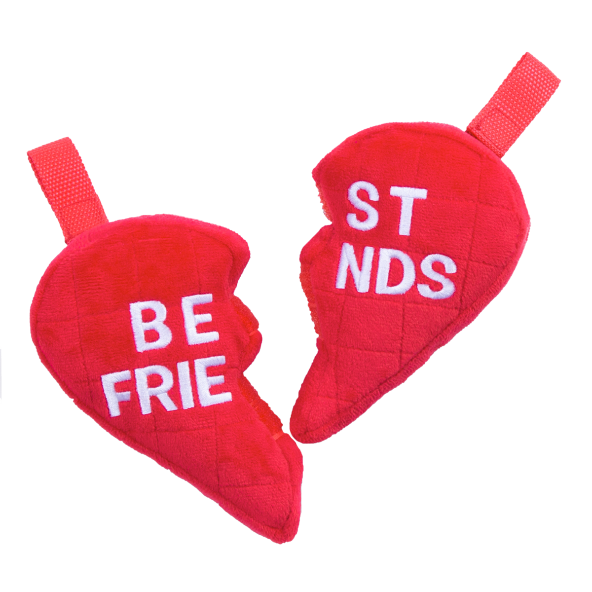 Friends Furever Plush Wearable Tug + Multi-Part Dog Toy