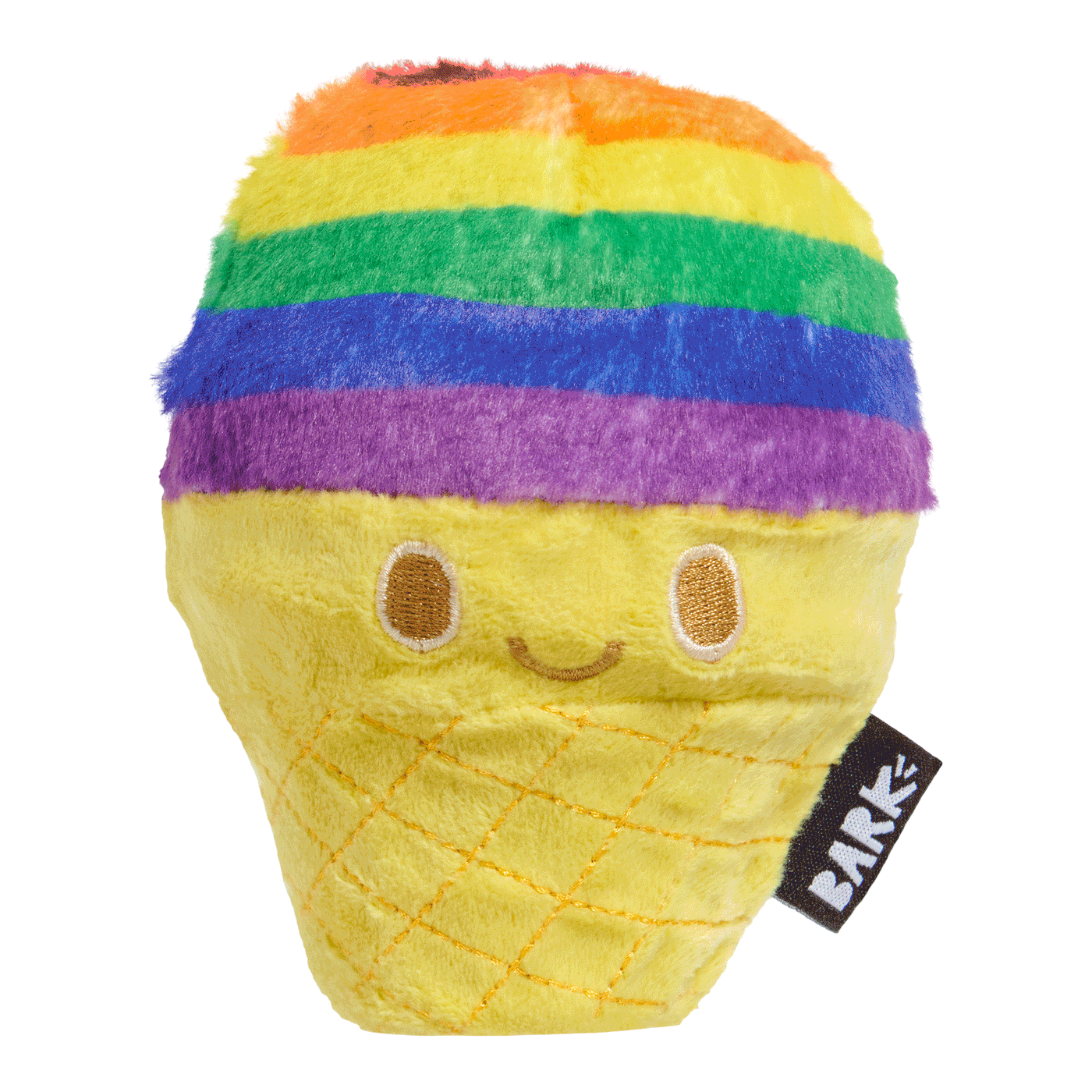 Rainbow-wow Sherbert Super Chewer Durable 2-in-1 + Enrichment Dog Toy