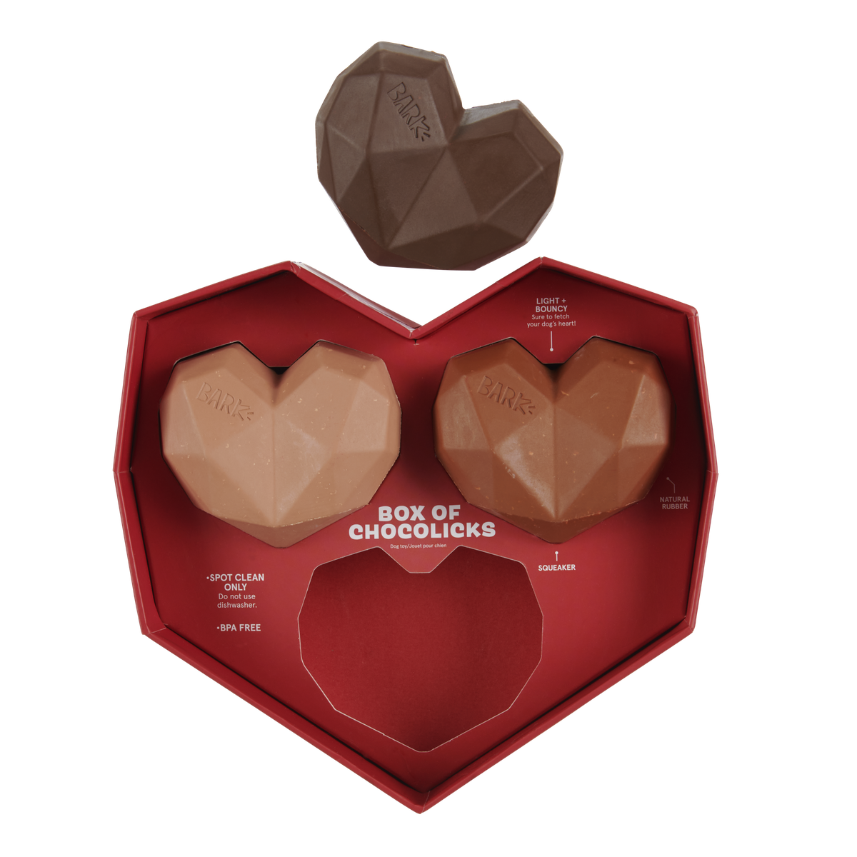 Box of Chocolicks Super Chewer Durable Multi-Part + Gnaw Dog Toy