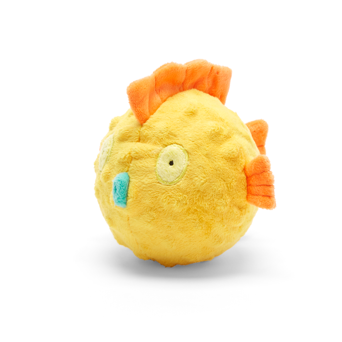 Bloated Barry the Blowfish Plush Fetch Dog Toy