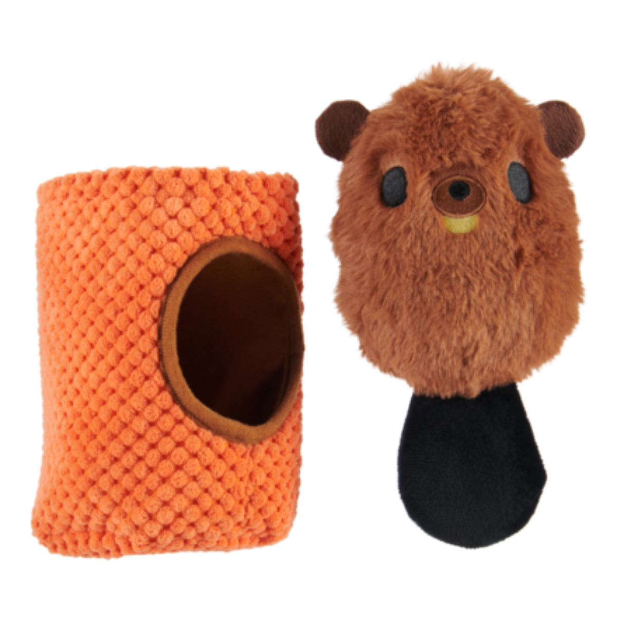 Bucktooth Chuck Plush Multi-Part + Enrichment Dog Toy