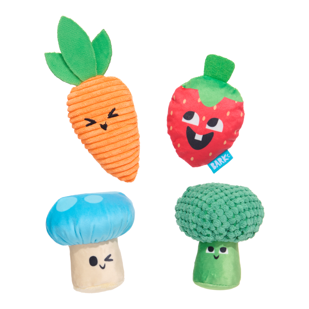 Veggie Patch Pals Plush Multi-Part Dog Toy
