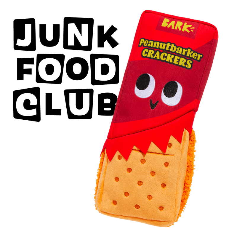 Junk Food Club, Plush Monthly Dog Toys