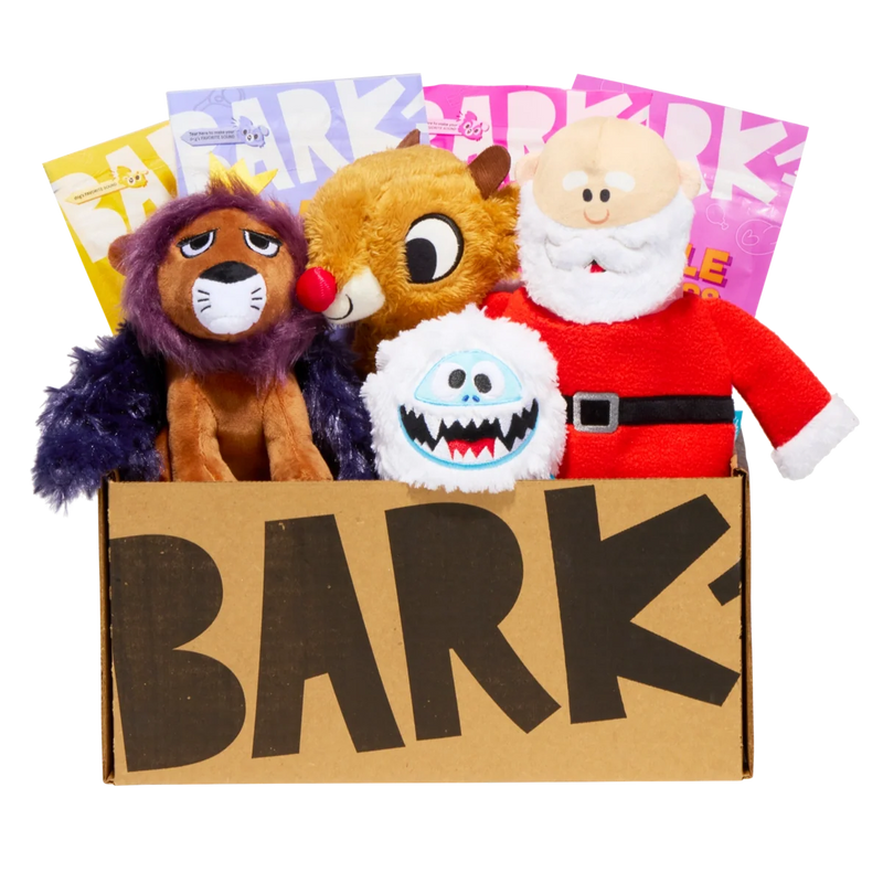 BARK 12 Month Subscription - Rudolph Double Deluxe First Box