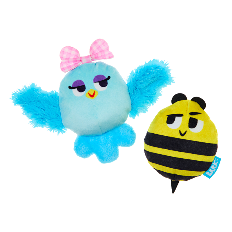 Spring Fling Plush Multi-Part + Fetch Dog Toy