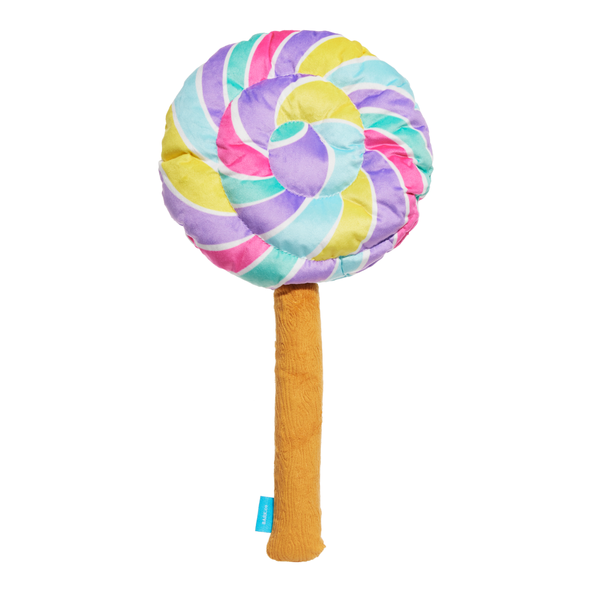 Lick-A-Lot Lollipop Plush Tug Dog Toy