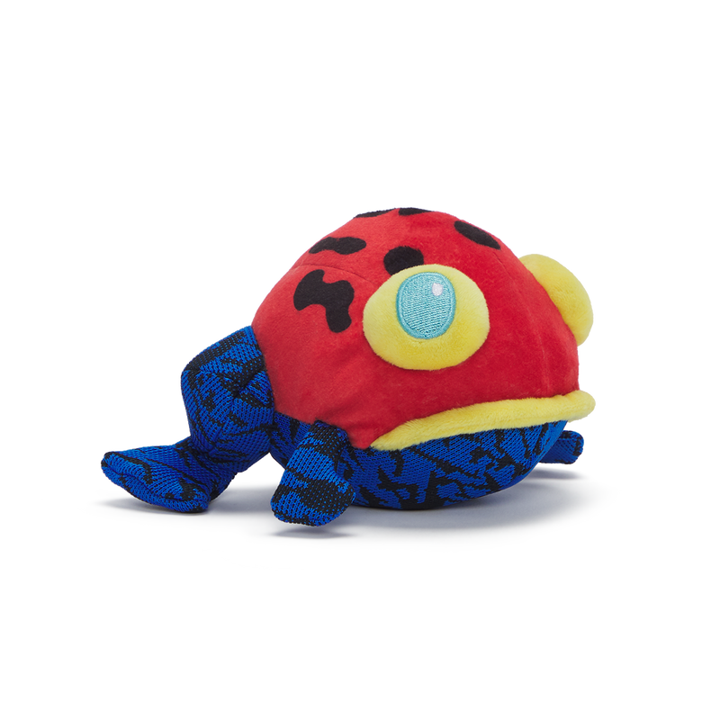 Freckles the Frog Plush 2-in-1 + Fetch Dog Toy