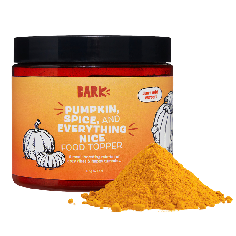 Pumpkin Spice, And Everything Nice Vegetarian Dog Food Meal Topper, 6.1 oz