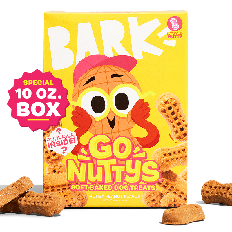 Go Nutty's™ Peanut Soft & Chewy Dog Treats, 10 oz