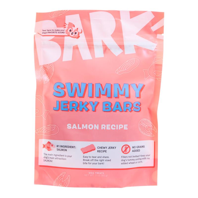 Swimmy Jerky Bars Fish Dog Treats, 3 oz