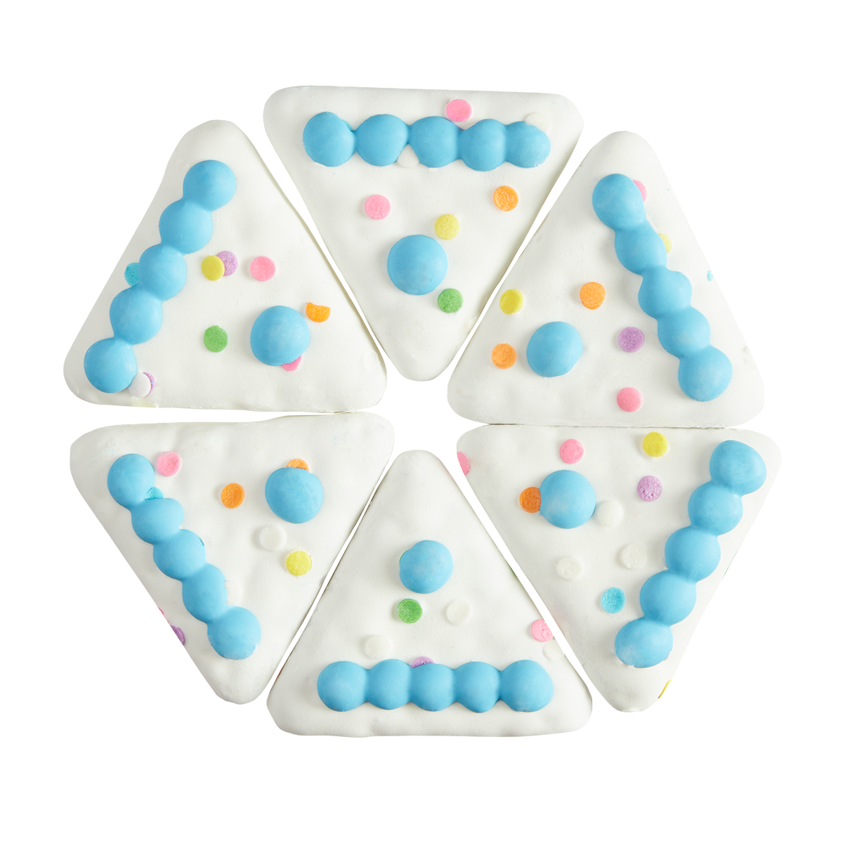 Barkday Cake Vegetarian Hard & Crunchy 6-Piece Dog Cookie