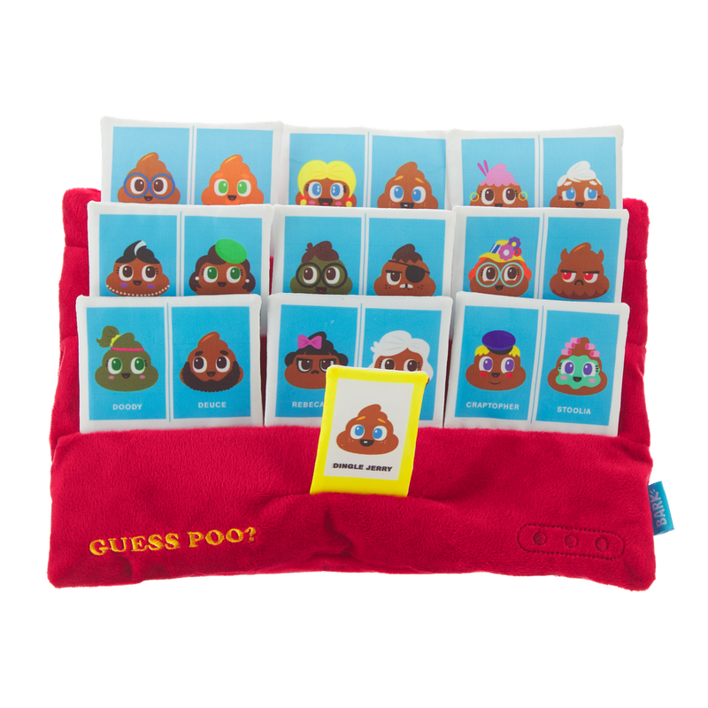 Guess Poo Plush Enrichment Dog Toy