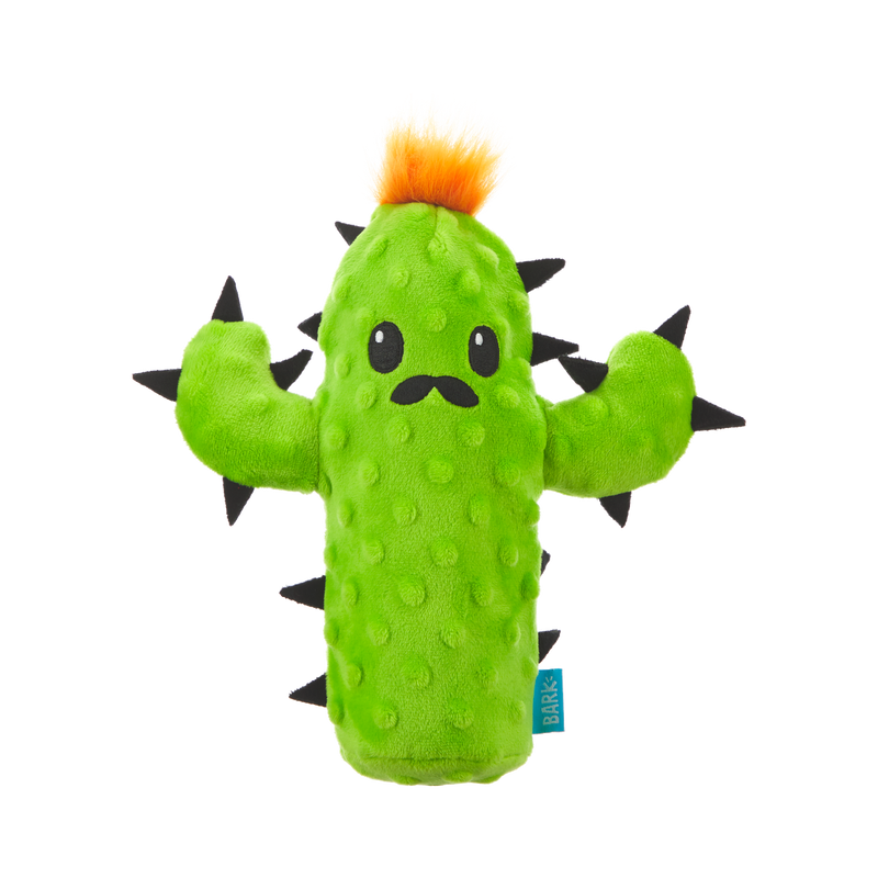 Prickly Pete Plush 2-in-1 Tug Dog Toy