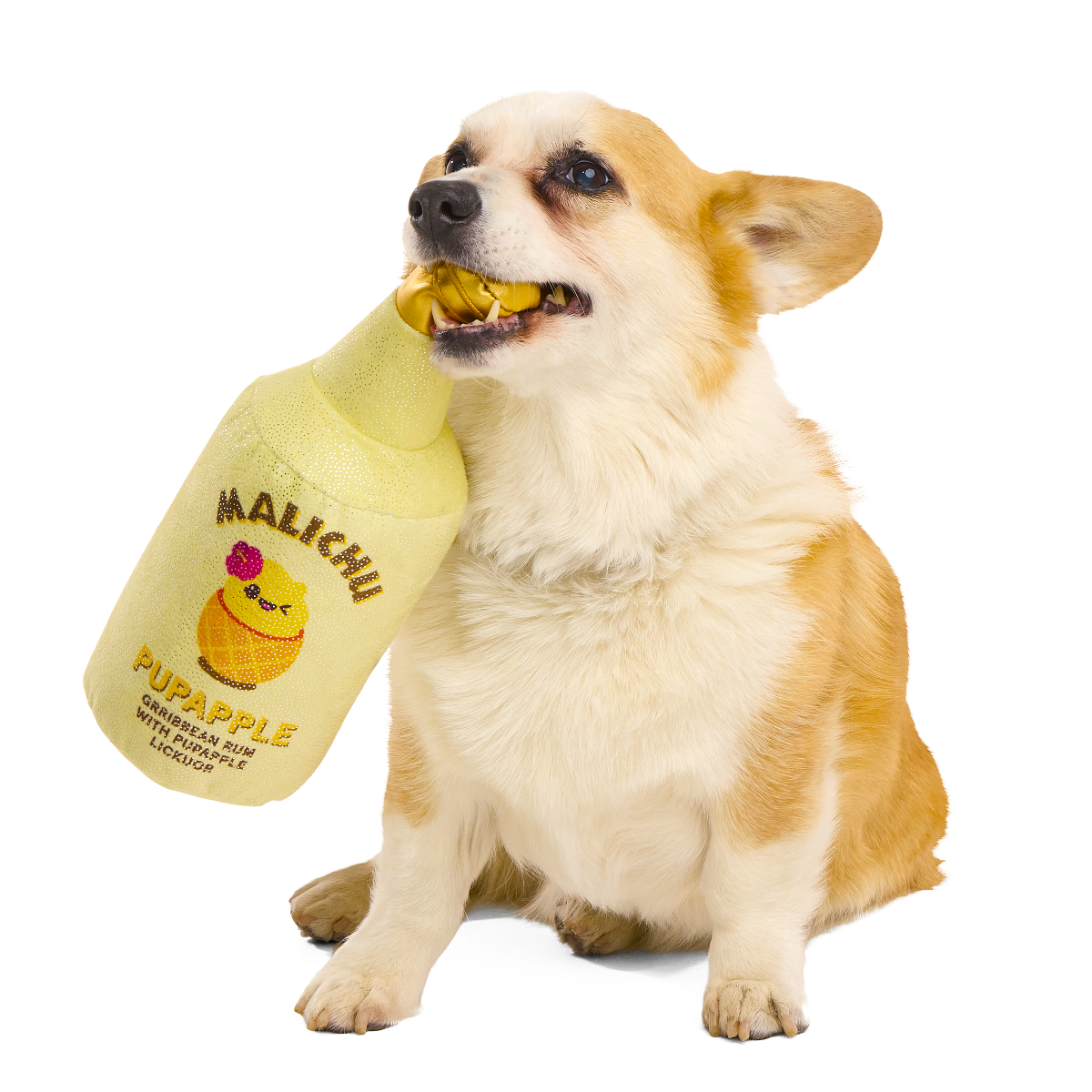 Malichu Rum Plush Extra-Large + Tug Dog Toy