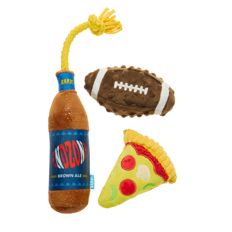 Big Game Bundle Plush Multi-Part + Tug Dog Toy