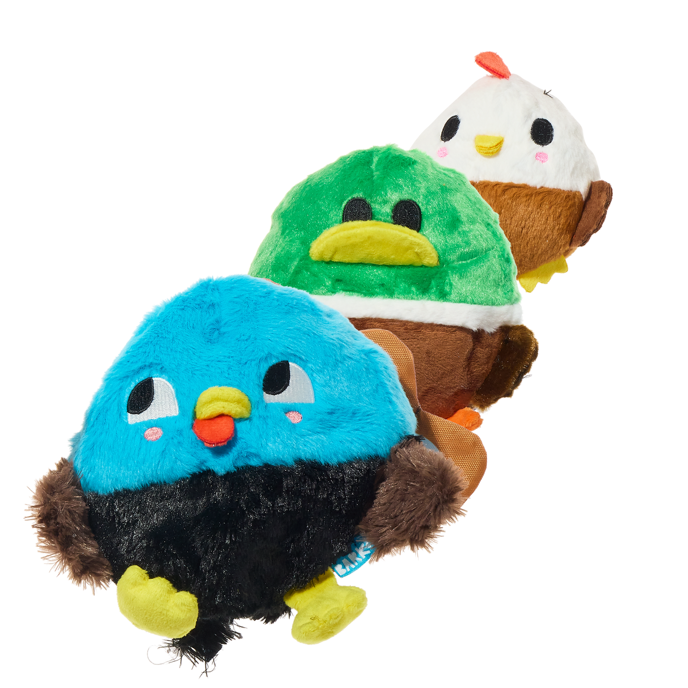 The Pecking Order Plush Multi-Part Dog Toy