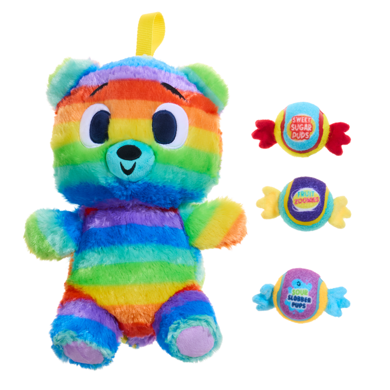 Buster the Piñata Plush Extra-Large + Multi-Part + Fetch Dog Toy