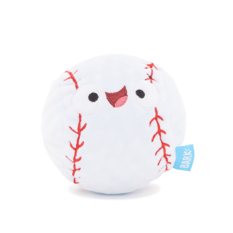 Major Lick Baseball Plush Fetch Dog Toy