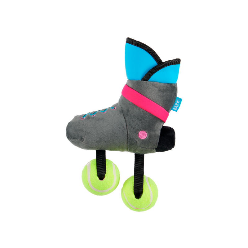 Way Rad Rollerblades Plush Tug Dog Toy