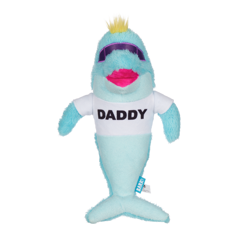 Daddy Dolphin Plush Tug Dog Toy