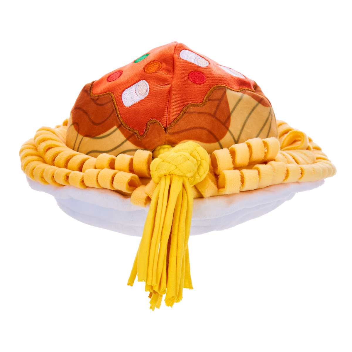 Candy Squeakghetti Plush Tug Dog Toy