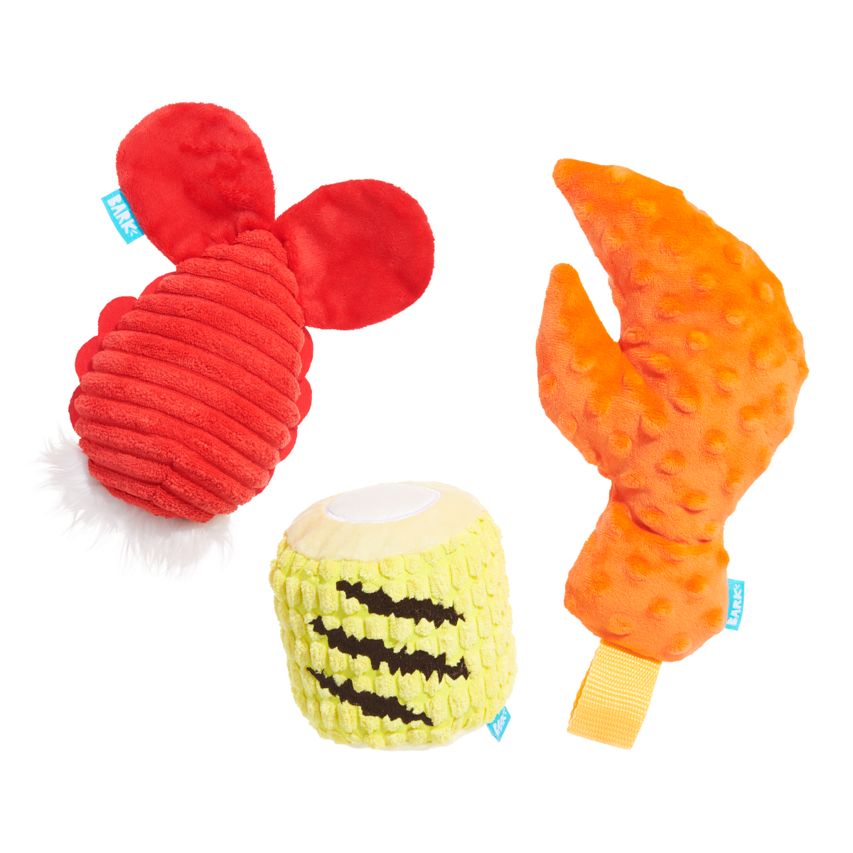 The Maine Event Plush Multi-Part Dog Toy