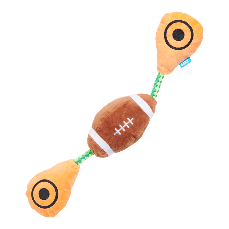 Touchdown Tug Plush Dog Toy