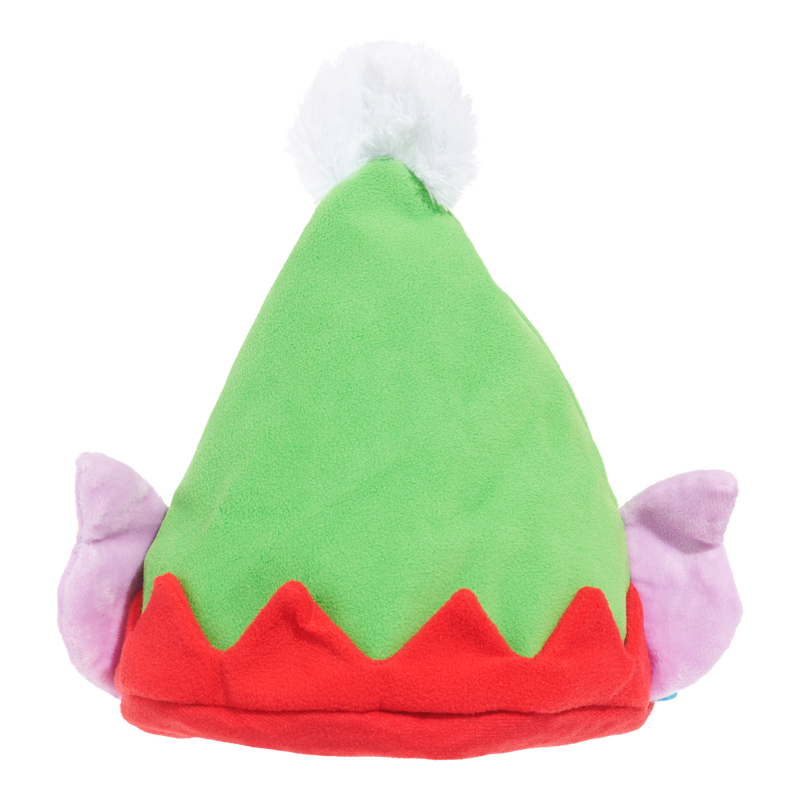 Santa's Little Yelper Plush Wearable Dog Toy