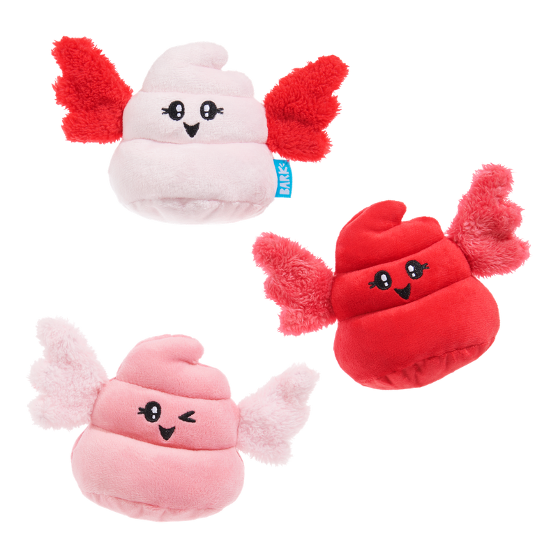 Poopids Plush Multi-Part Dog Toy