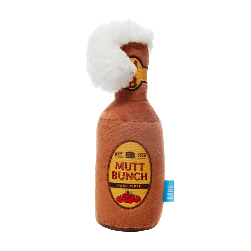 Mutt Bunch Hard Cider Plush Tug Dog Toy