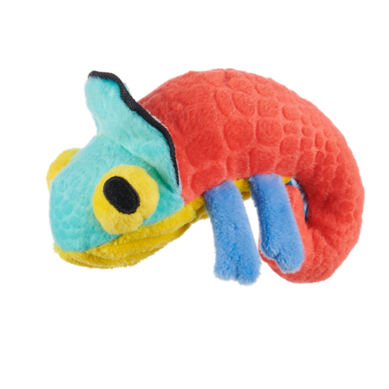 Volana Iguana Plush Dog Toy