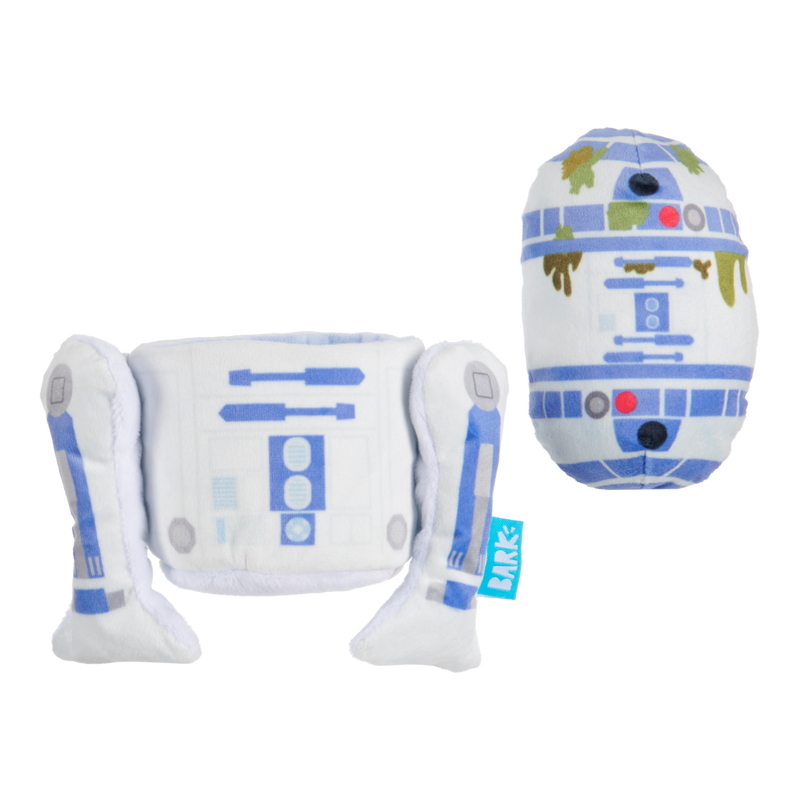 Beep Boop Squeak Plush Multi-Part + Fetch Dog Toy
