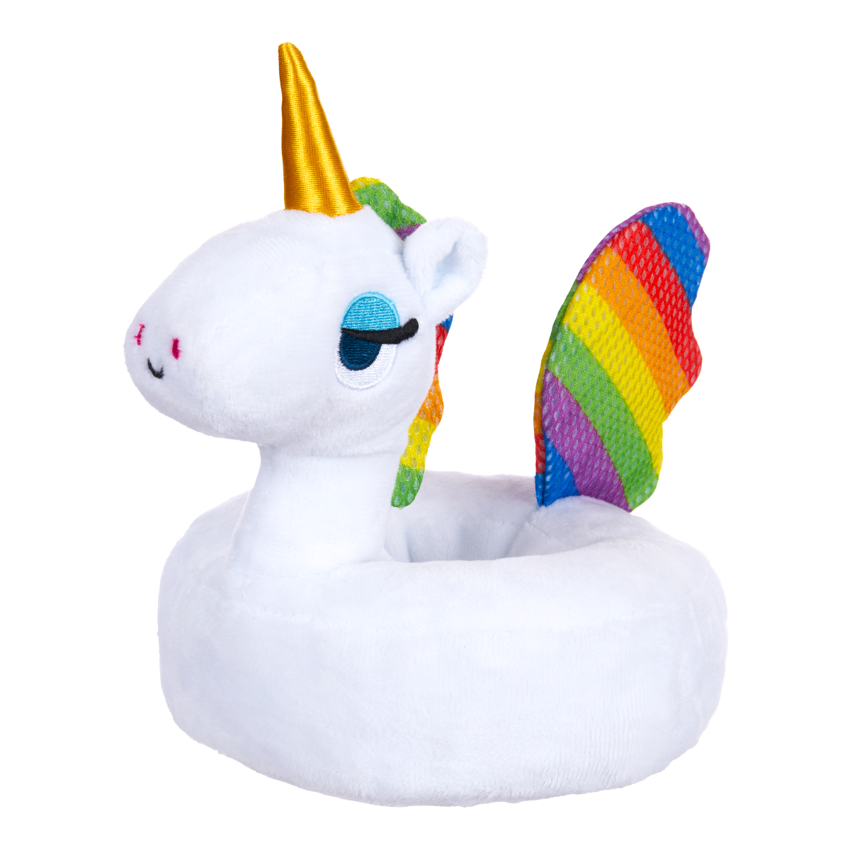 Tina the Tubular Unicorn Plush Tug Dog Toy