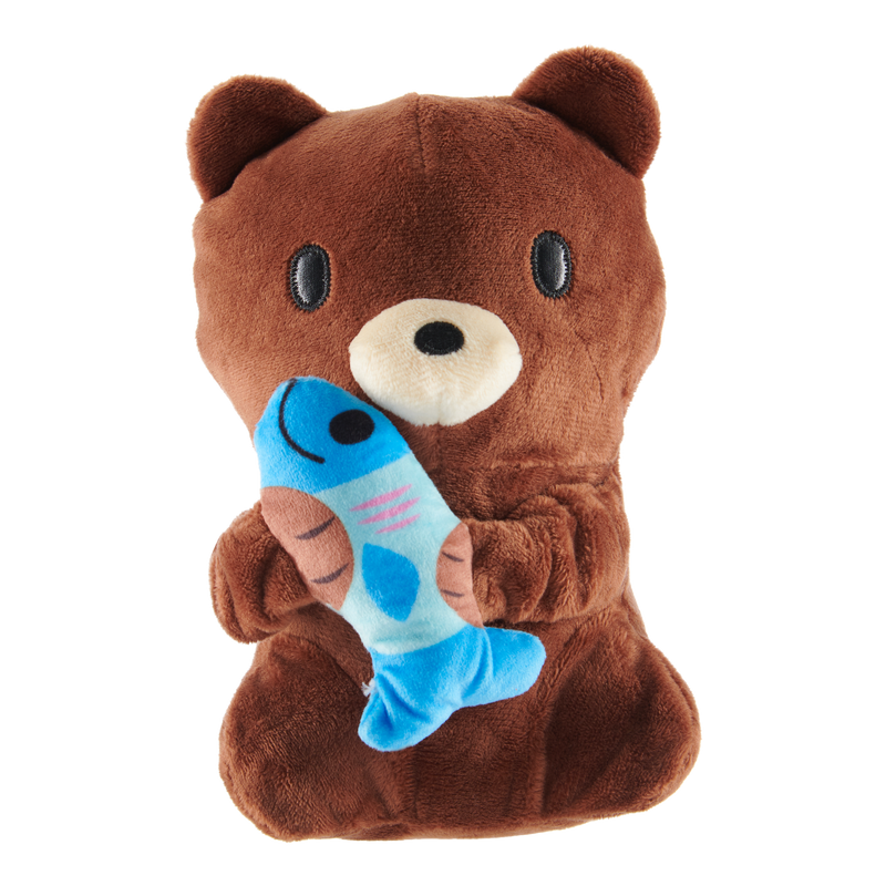 Izzy the Grizzly & Sal Plush Tug Dog Toy