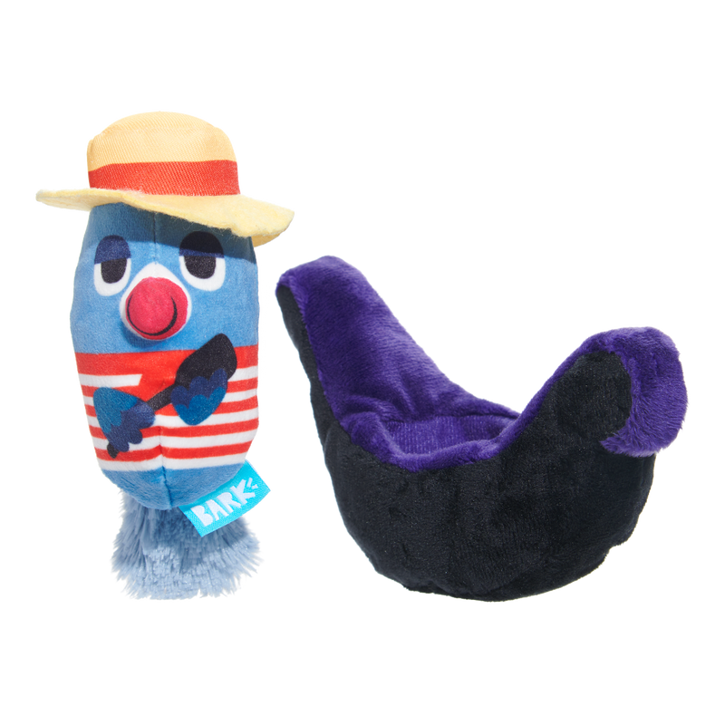 St. Bark's Pigeon Plush Multi-Part Dog Toy